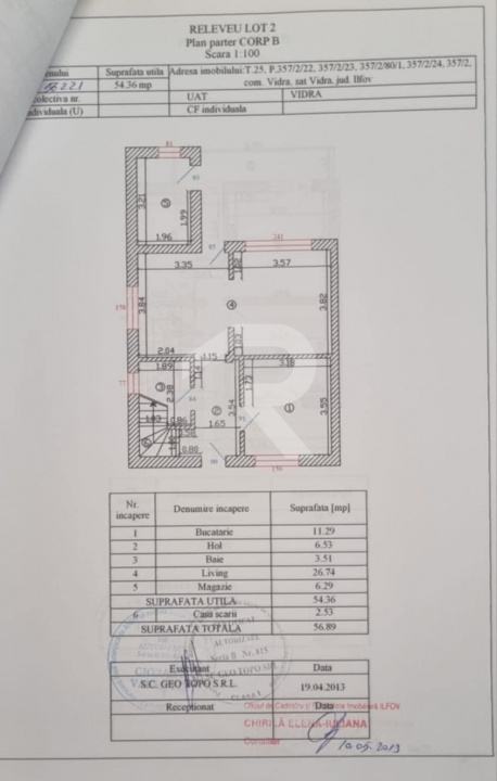  VIDRA – COMPLEX DEALUL VERDE, DUPLEX 100 MP, LOT 250 MP!
