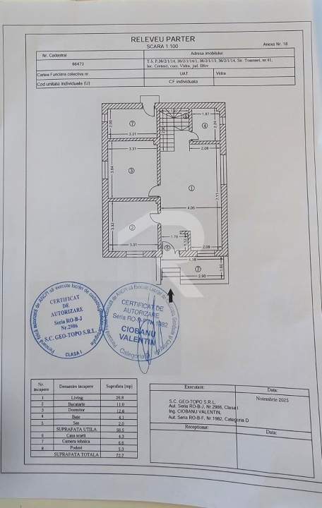 BERCENI – MACULUI, CASA 112 MP UTILI +POD 40MP, LOT 320 MP!