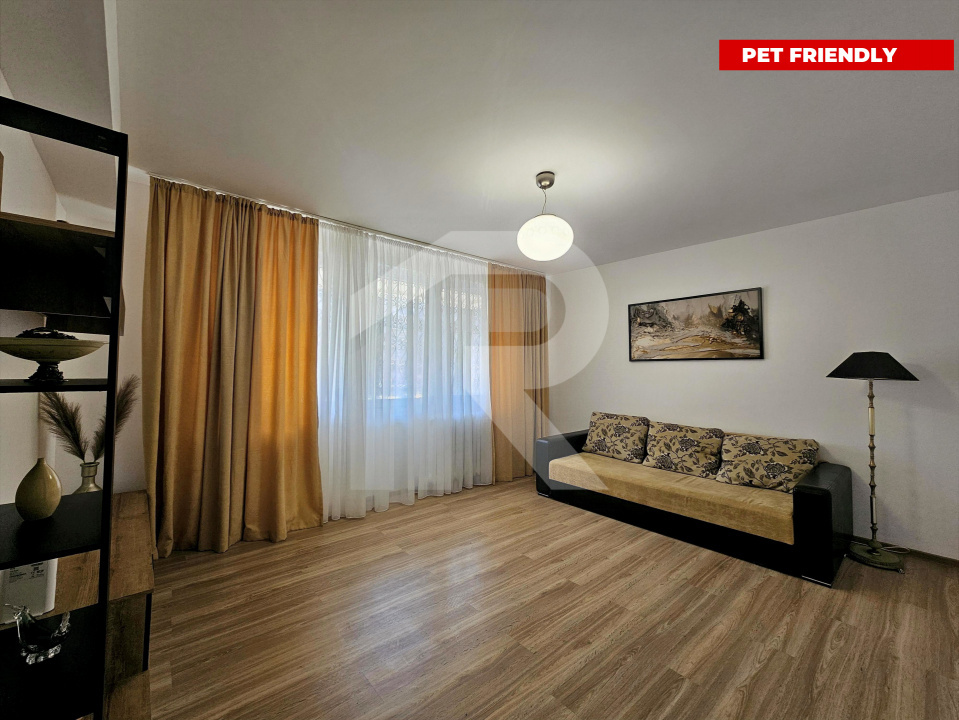 OBOR – GARSONIERĂ 36 MP, PARTER, PET FRIENDLY, LA CHEIE!