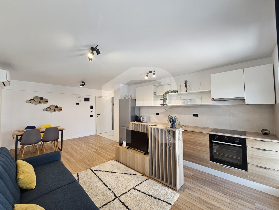 PIATA SUDULUI  – 2 CAMERE, 50MP, IMOBIL NOU, PET FRIENDLY!